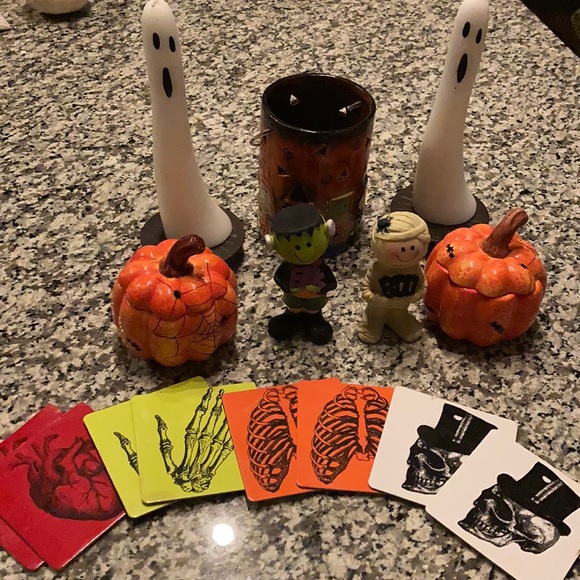 Other - Halloween Bundle! Candles, Coasters, Lantern, etc.
